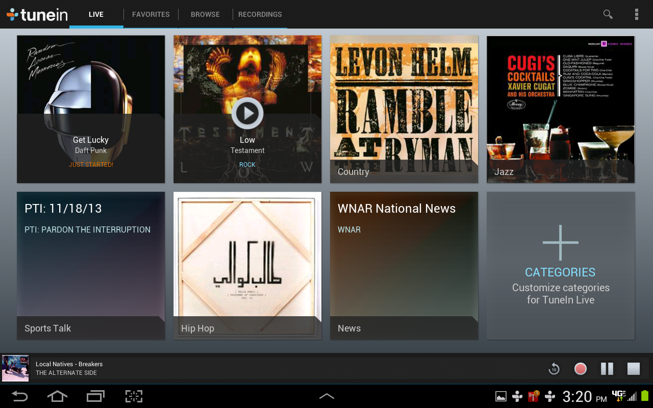 TuneIn Radio Pro v11.0 (Android)