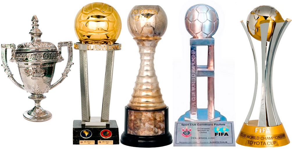 Mundial de Clubes | Lista de Campeões | McNish Futebol Clube