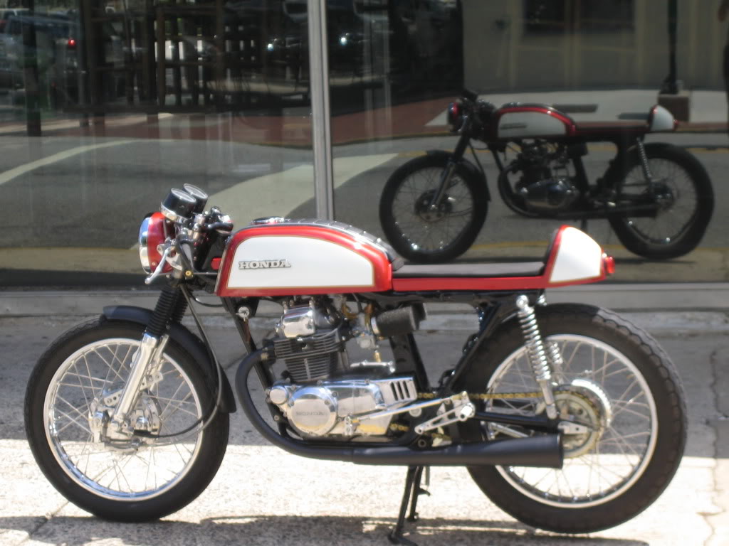 Skyes CB200 Cafe Racer