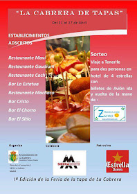 La Cabrera de Tapas, I Feria de la Tapa de La Cabrera