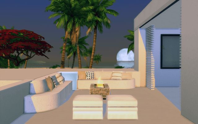 salon de jardin moderne sims 4