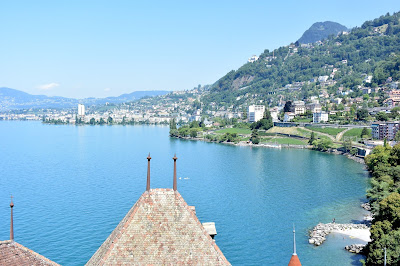 Vistas desde el Castillo de Chillon - Montreux - Suiza