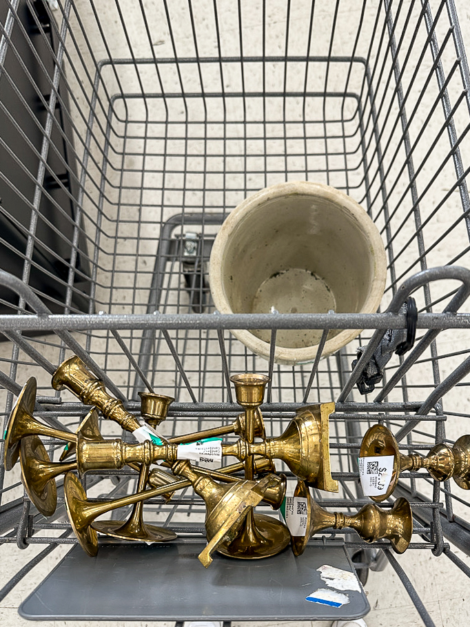 thrift store brass loot shoot