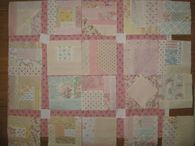 scrap quilt, baby quilt