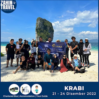 Percutian ke Krabi Thailand 4 Hari 3 Malam pada 21-24 Disember 2022 2