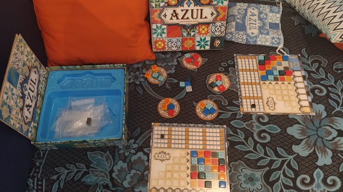 Azul é "uma delícia" de jogo abstrato