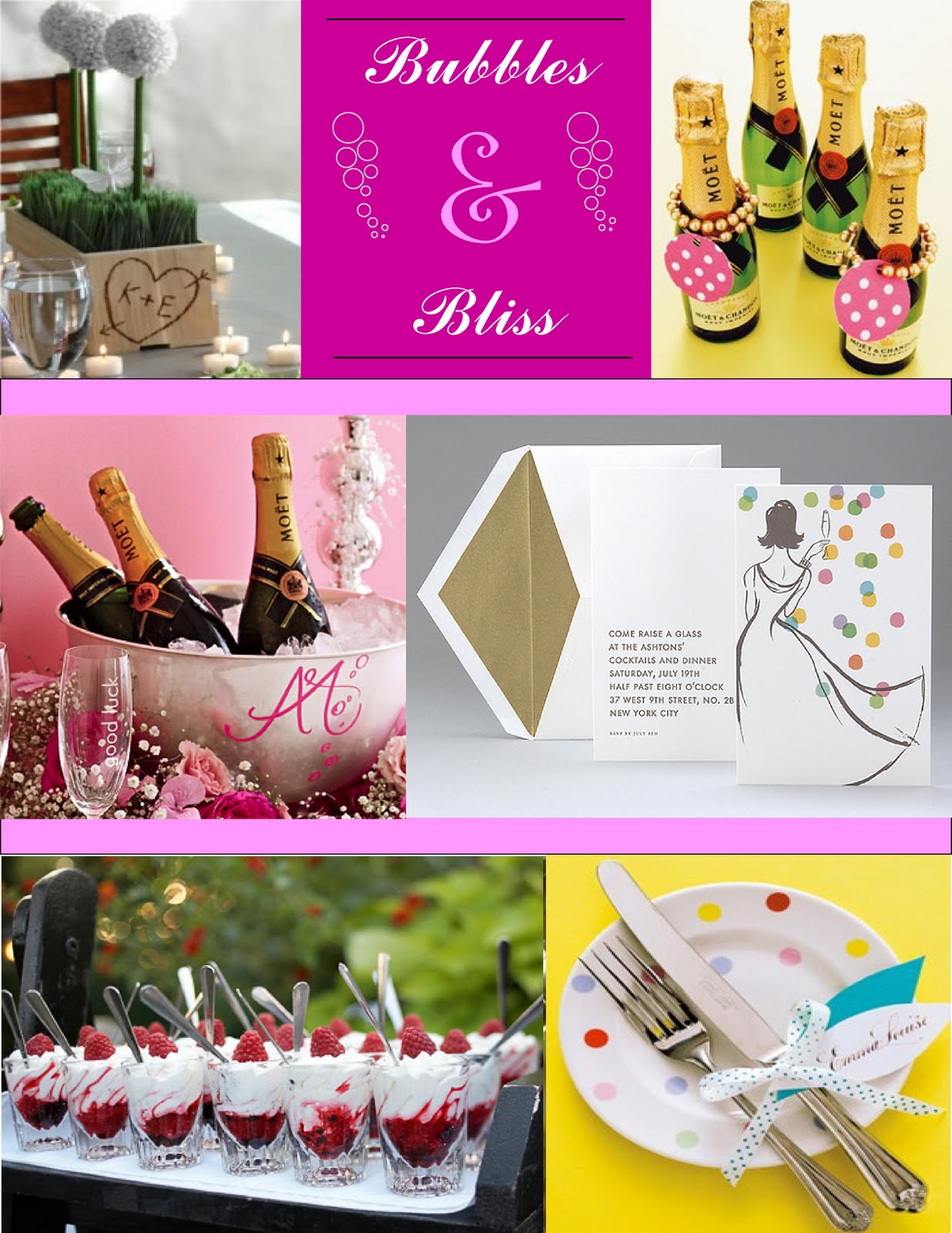 champagne wedding theme