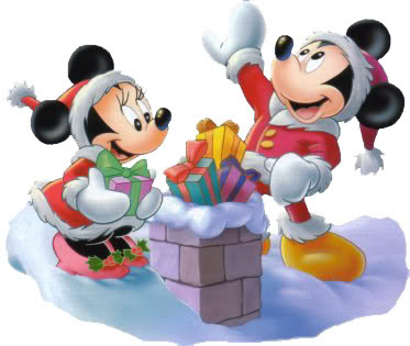 Disney Mickey Minnie Christmas Wallpaper