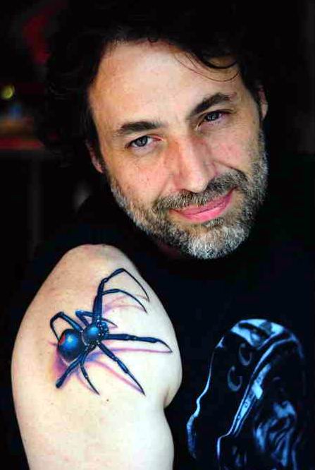 body tattoos 3d. 3D Spider Tattoo Concept For Male