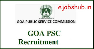 Goa PSC Recruitment