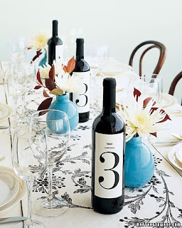 Exclusive Wedding Table Numbers