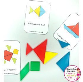 Free download - Tangram Cards. Help your students with their spacial awareness with these fun free math puzzle cards.