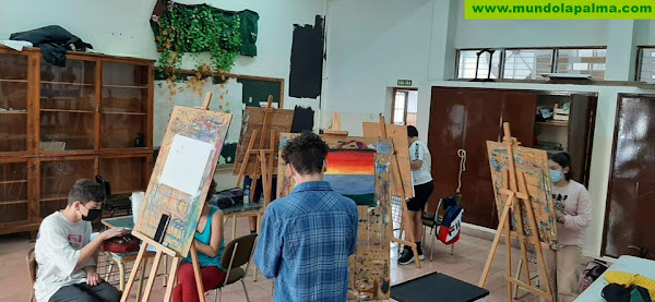 La concejalía de Juventud de Santa Cruz de La Palma pone en marcha la tercera edición del curso de pintura