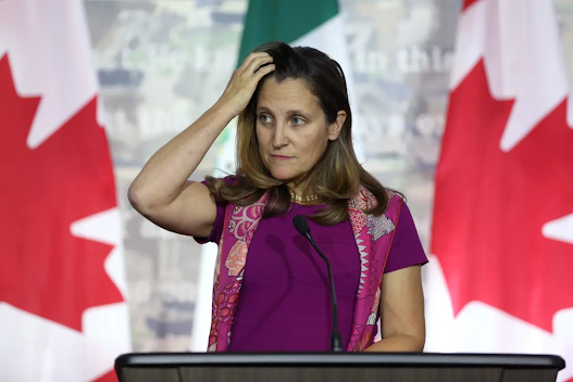 Michael Chomiak Chrystia Freeland Canada Ukraine immigration Nazi Banderites Bandera OUN-B geopolitics journalism propaganda diaspora proxy war fascism politics