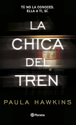 Portada del libro "La chica del tren" de Paula Hawkins