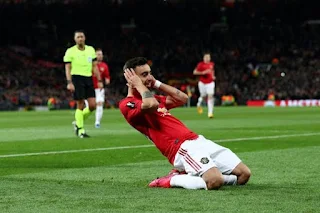 Manchester United Bruno Fernandes revealed story behind unique goal celebration.