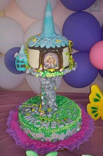 Tangled, Rapunzel,  Cakes for Children's Party