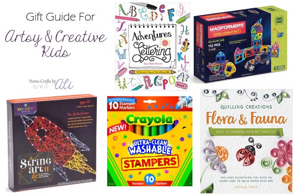 gift guide artistic and creative child or tween