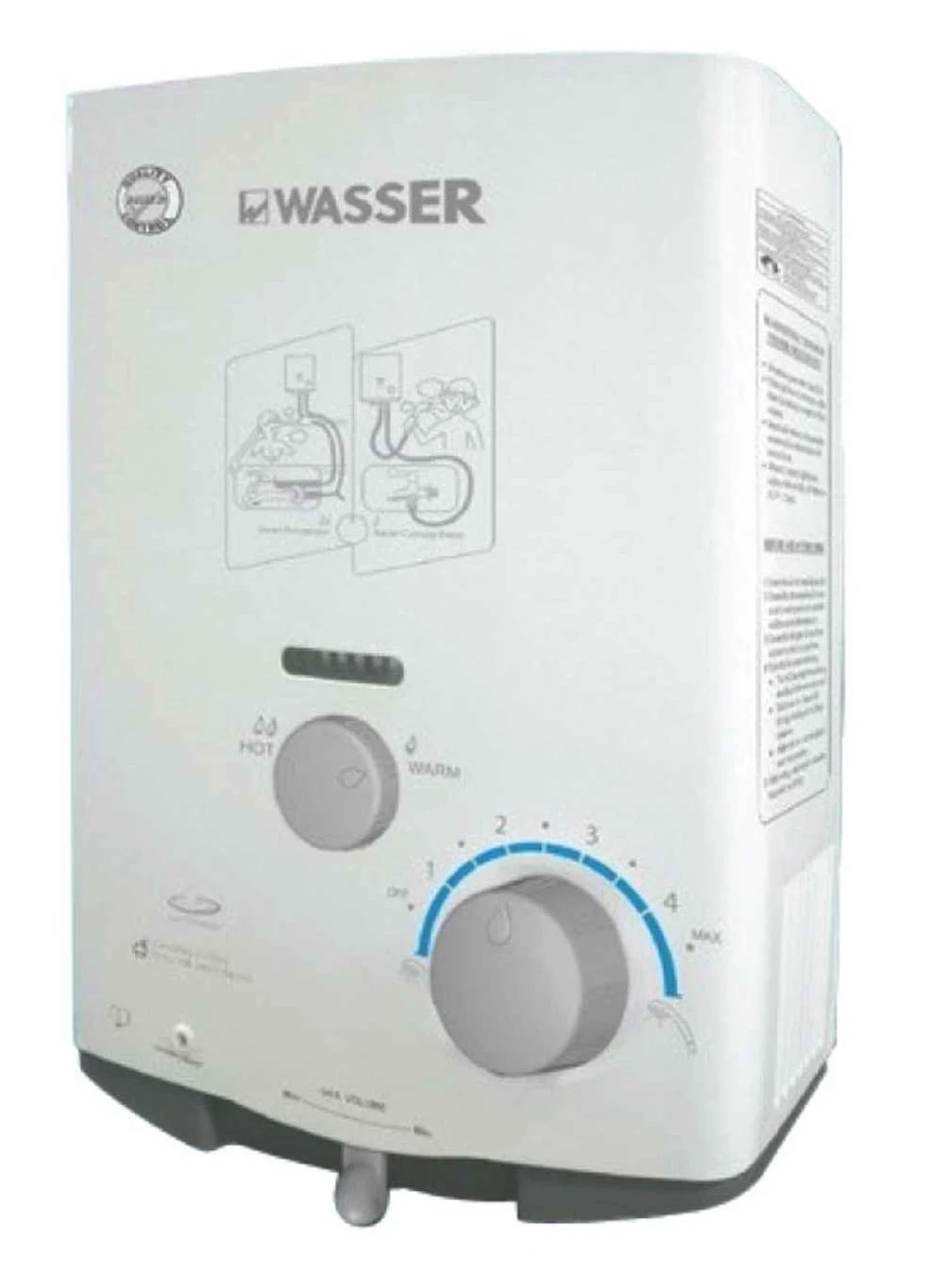 WASSER WH 0506A Pemanas Air Gas 5 Liter