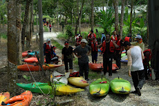XPDC Berkayak Di Sg. Slim, Slim Village (19 April 2008)