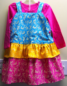 See & Sew Dress for an Operation Christmas Child shoebox.