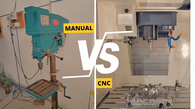 Difference between Conventional and CNC Machine - Reverse Engineering