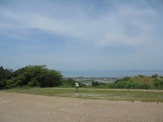 洞ノ原地区から淀江海岸方面を望む