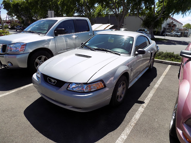 Car dealer bought car at auction. He replaced fender himself and had Almost Everything paint it to match the car.