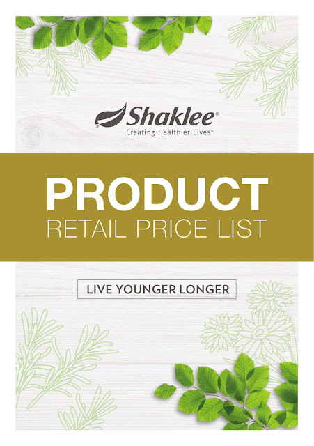 Harga Shaklee TERKINI Mei 2019