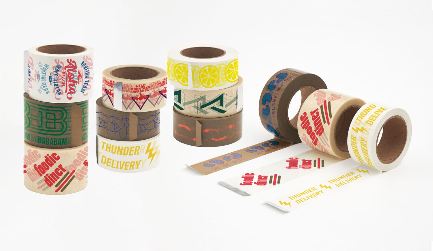 Custom packaging tape small quantities