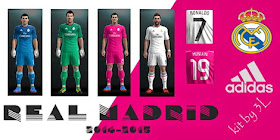 PES 2013 Real Madrid 2014-2015 Full GDB by superclassical_3L