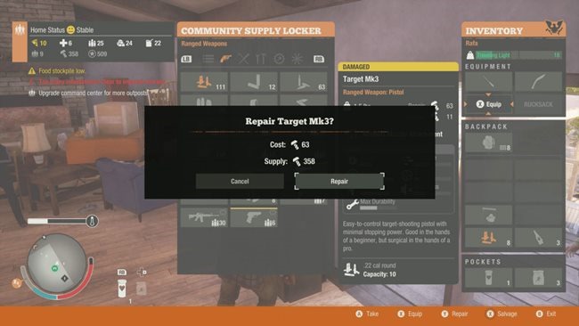 state of decay 2 repair weapons guide 03