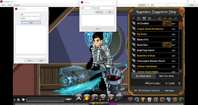 AQW Shop ID Last Update 2020