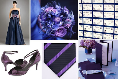 Navy Blue Wedding Decorations on Today S Post Was Inspired From This Gorgeous Navy And Lilac Bridesmaid