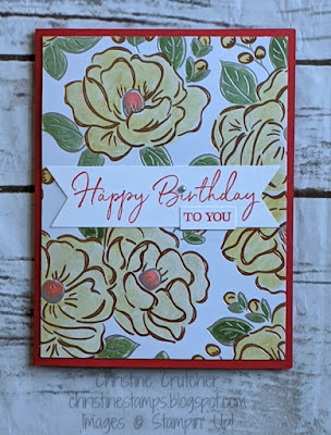 Stampin Up Happy Birthday To You