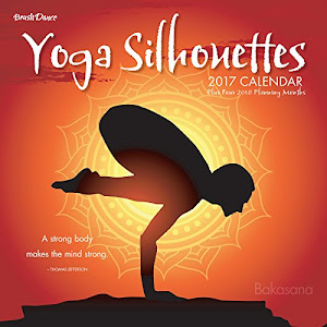 Yoga Silhouettes 2017 Wall Calendar