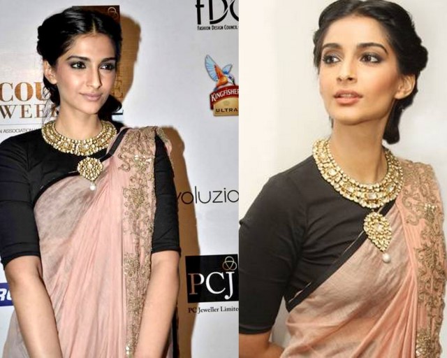 Sonam Kapoor Heavy Necklace