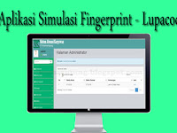 Aplikasi Simulasi Finger Print Untuk Absensi Berbasis Web
