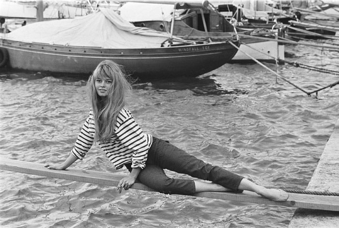 Brigitte Bardot herself and the St Tropez look she epitomised in her