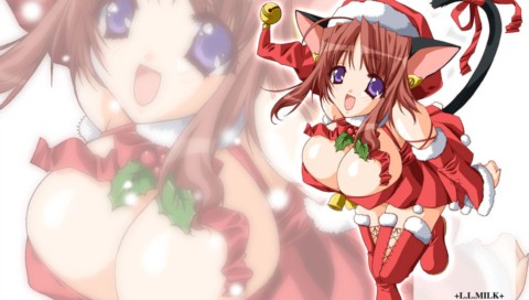 anime desktop wallpaper. Anime Christmas Desktop