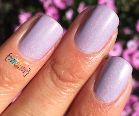 Addicted to Holos Indie Box Blue Eyed Girl Lacquer Cotton Candy Clouds