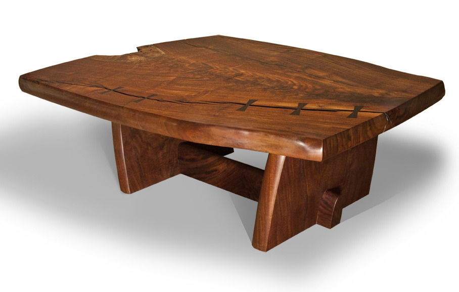 Michael Singer Fine Woodworking: Monumental Coffee Table Hits the Mark
