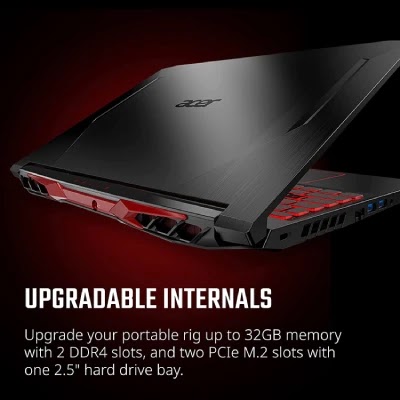Acer Nitro 5 AN515-55-53E5 Gaming Laptop | Intel Core i5-10300H