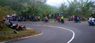 2 BUS Kecelakaan Di Cikidang Sukabumi