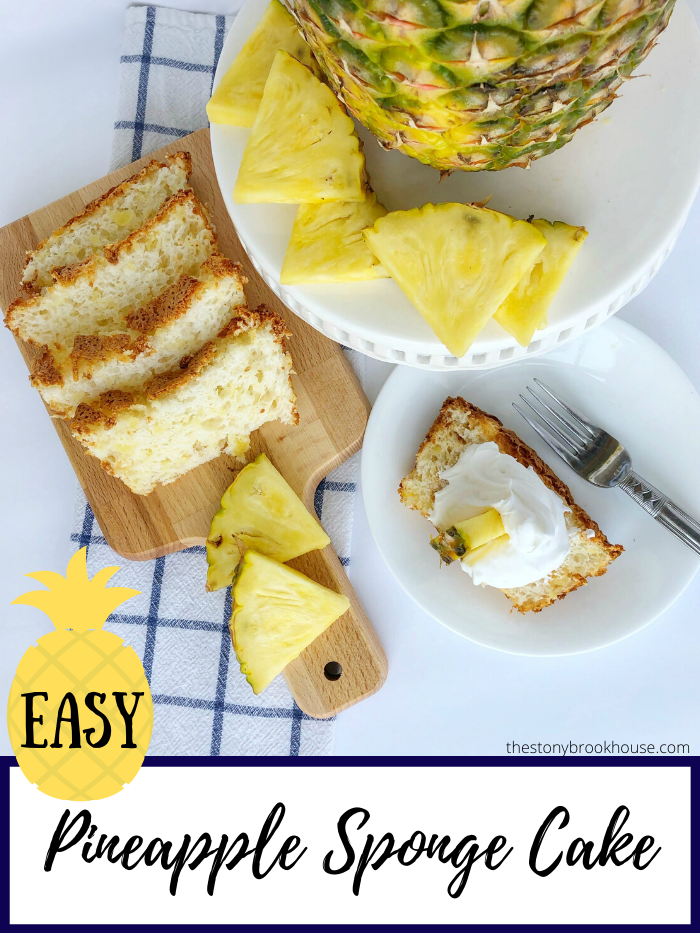 Easy Pineapple Sponge Cake