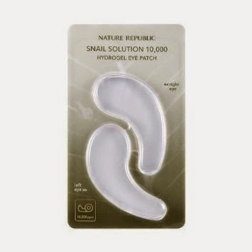 Review Nature Republic Snail Solution Hydrogel Eye Patch Review Galore