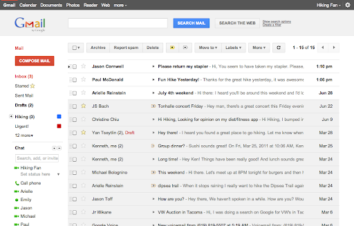 Gmail novi izgled