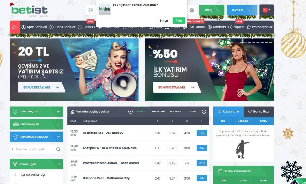 Betist betting company that details about input and new members from Turkey