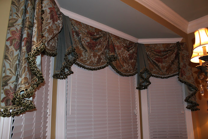 My Window Treatment Creations!