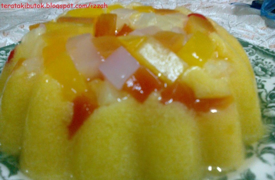 ~~Teratak Ibu Tok~~: PUDING KOKTAIL BUAH BUAHAN